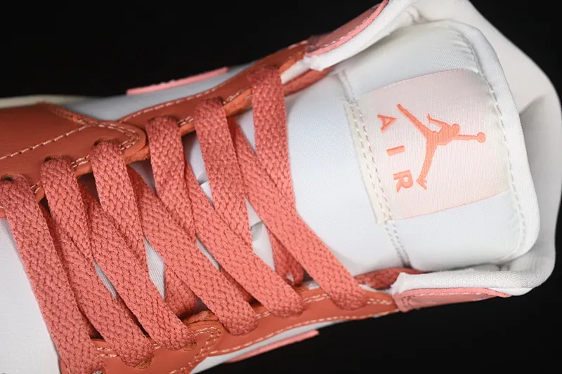 All categories Air Jordan Jordan series basketball shoes Air Jordan 1 Mid G version pure original Air Jordan 1 Mid AJ1 Joe 1 Sunshine Orange DQ8426-180